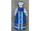 Кукла текстильная в русском народном костюме.